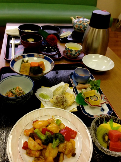 今日は雨のなか