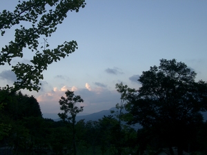 穏やかな空..・o○゜