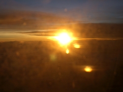 雲の上の夕焼け☆