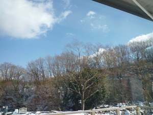雪見風呂♪