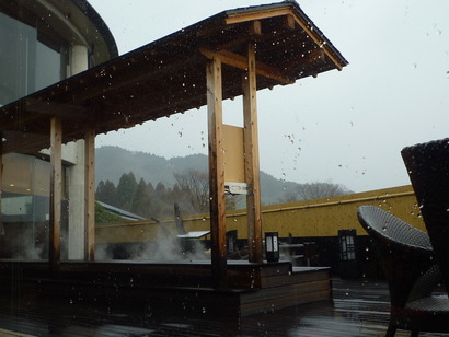 雨から雪へ☆