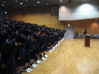 「言葉を大切にしてくださいね」