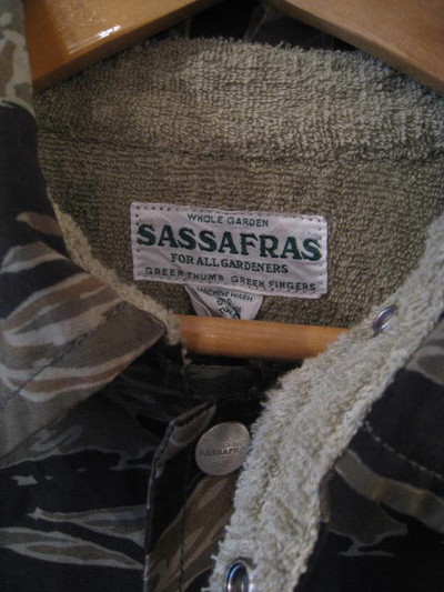 sassafrasササフラス タイガーカモウインドブレーカー