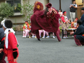 秋のお祭り