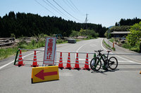 熊本地震で道路が通行止め 熊本地震で道路が通行止め