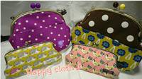 Happy cloth♪のがま口バッグ☆