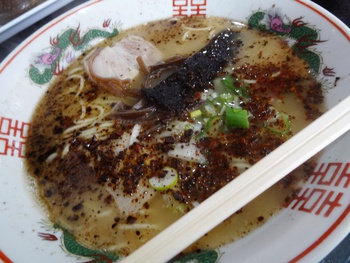 らしん 揚げニンニクばっさりラーメン