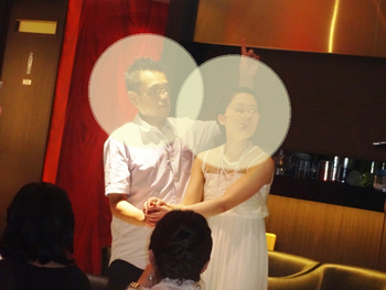 友人の結婚式2次会から参加♪