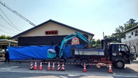 道路拡張工事のためご迷惑をお掛けしております。 2022/05/27 16:01:59