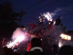 ドライブとお祭り