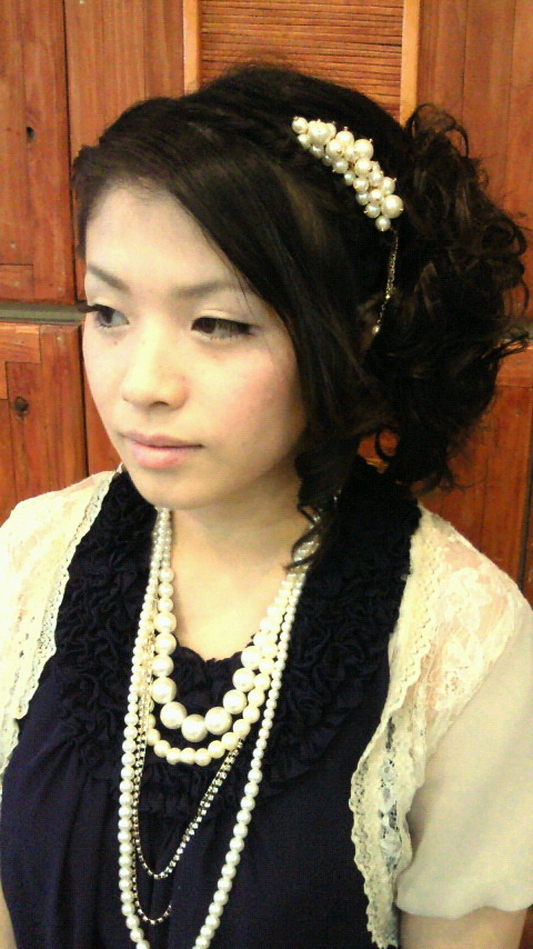 結婚式ヘアーセット②☆