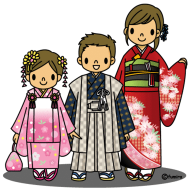 今日は七五三デー!!!