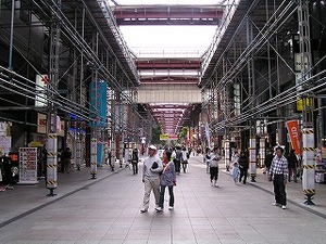 いつもと角度変えてのアーケード改修
