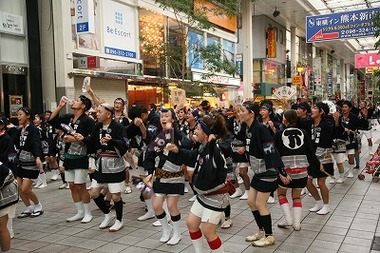 今日は藤崎八幡宮秋季例大祭、下通は6番です。