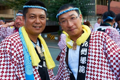 明日は藤崎宮秋季例大祭、46番九学会に出ます