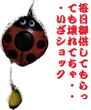 息子の防犯ブザー