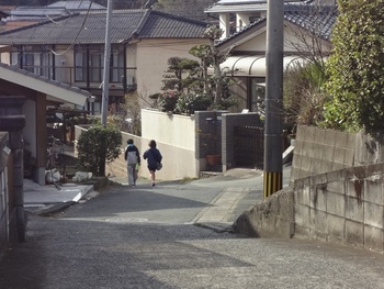 子猿が女子と歩いてた・。・。・