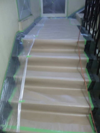 全員集合塗装作業