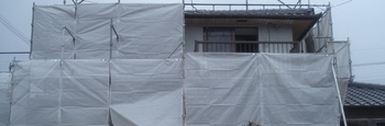 住宅現場調査~小雨~