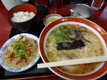 足場組み・ばらし完了♪~大黒ラーメン~