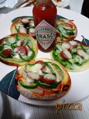 餃子の皮~pizza~
