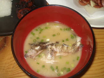 子猿よ!お前の味噌汁だぜい!