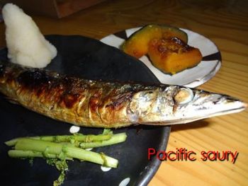 男料理~サンマ~かぼちゃの煮つけ