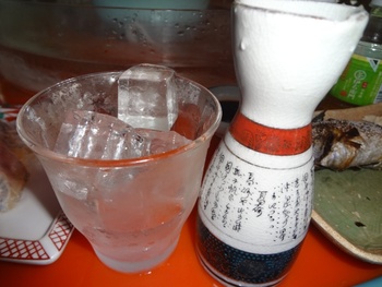釣り堀で流しそうめん♪