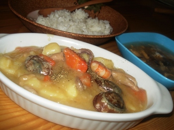 親父の飯~シーフードシチュ~