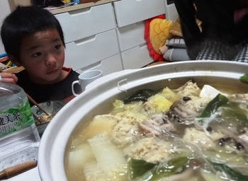 鶏鍋&アンコウ鍋♪