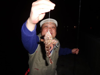 昴を歌いながら釣り♪