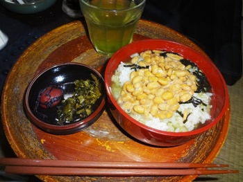 納豆お茶漬♪