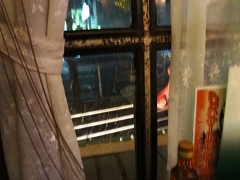 梅干しパンと雪♪