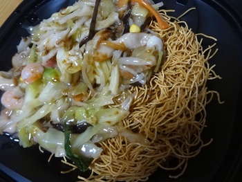パリパリ皿うどん♪