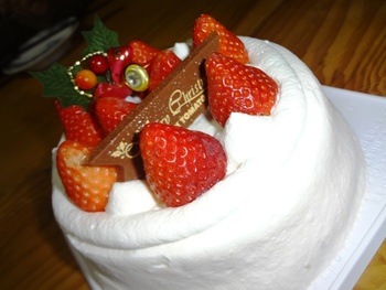 クリスマスケーキ&チキン♪