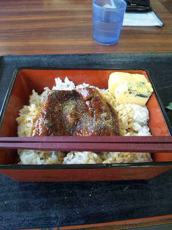うなぎを喰らう