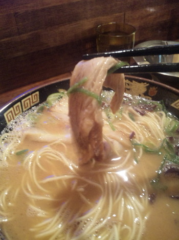 一麺や でチャーシュー麺を喰らう♪