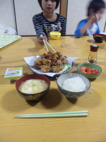 夜飯だい!