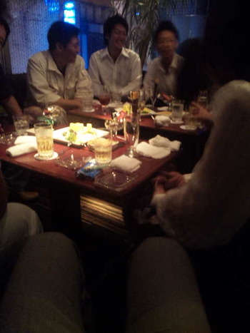 懇親会!