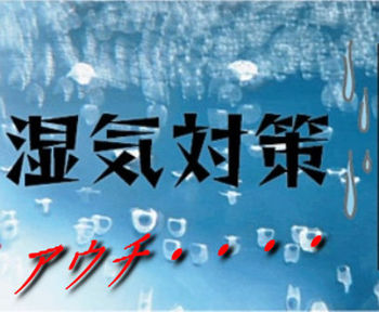 湿気ニ負ケタ・・・・