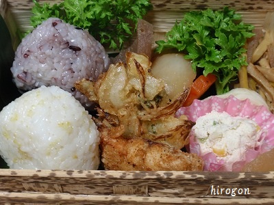春のウォーキング弁当♪