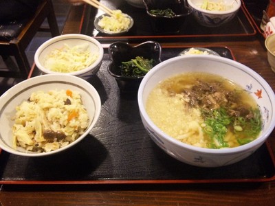 あったかい おうどん♫(ふく泉さん)