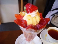 コーヒーゼリーには こだわりまっす!!