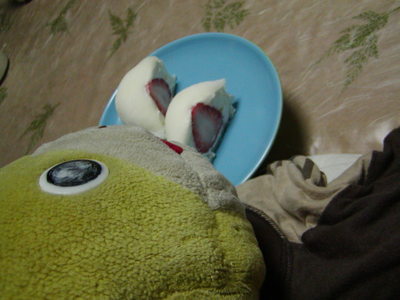 今日は、夜にお誕生会♪