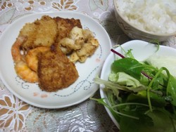 まずは タコ様とお夕食の巻