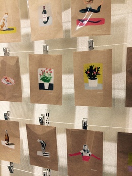 今日から「松永健志 個展 200円2000点の小品たち」が始まりました 今日から「松永健志 個展 200円2000点の小品たち」が始まりました