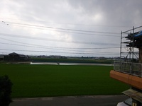 大雨でしたね