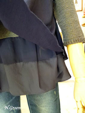 主役の服に合わせる ちょっとした 面白いデザインの インナーを揃えるのが好き 主役の服に合わせる ちょっとした 面白いデザインの インナーを揃えるのが好き