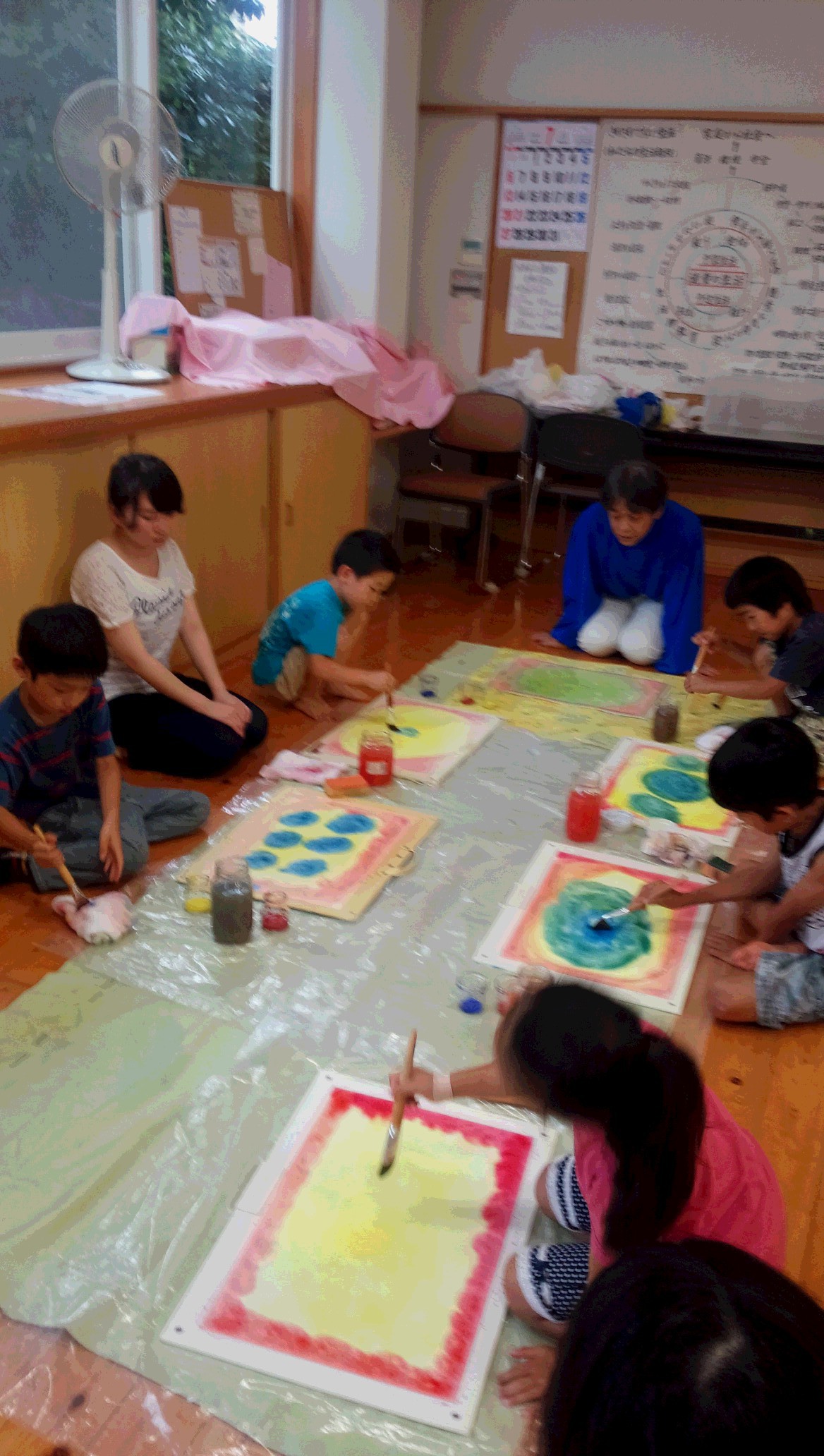 低学年にじみ絵 低学年にじみ絵