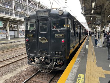 今日で運行終了・特急はやとの風 今日で運行終了・特急はやとの風